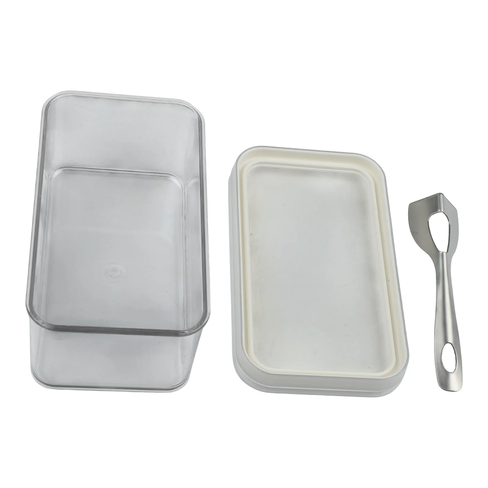 

Butter Keeper with Sealing Lid and Spatula Designed to Protect Against Dust Perfect for Storing Butter and Cheese Varieties