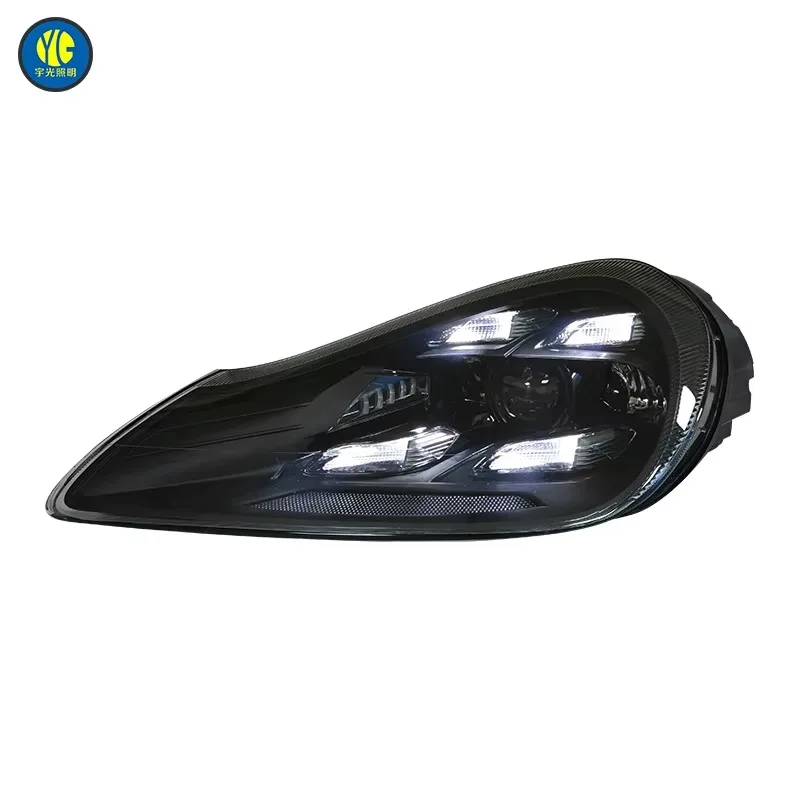 Plug and Play LED Headlight Assembly, High Bright Waterproof Lens, DRL Auto Front Lighting Upgrade 2007-2010