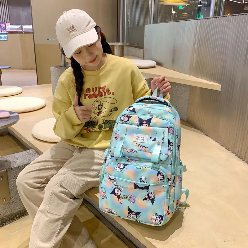 Sanrio neue Clow m Student Schult asche Cartoon niedlichen College leichten Rucksack mit großer Kapazität