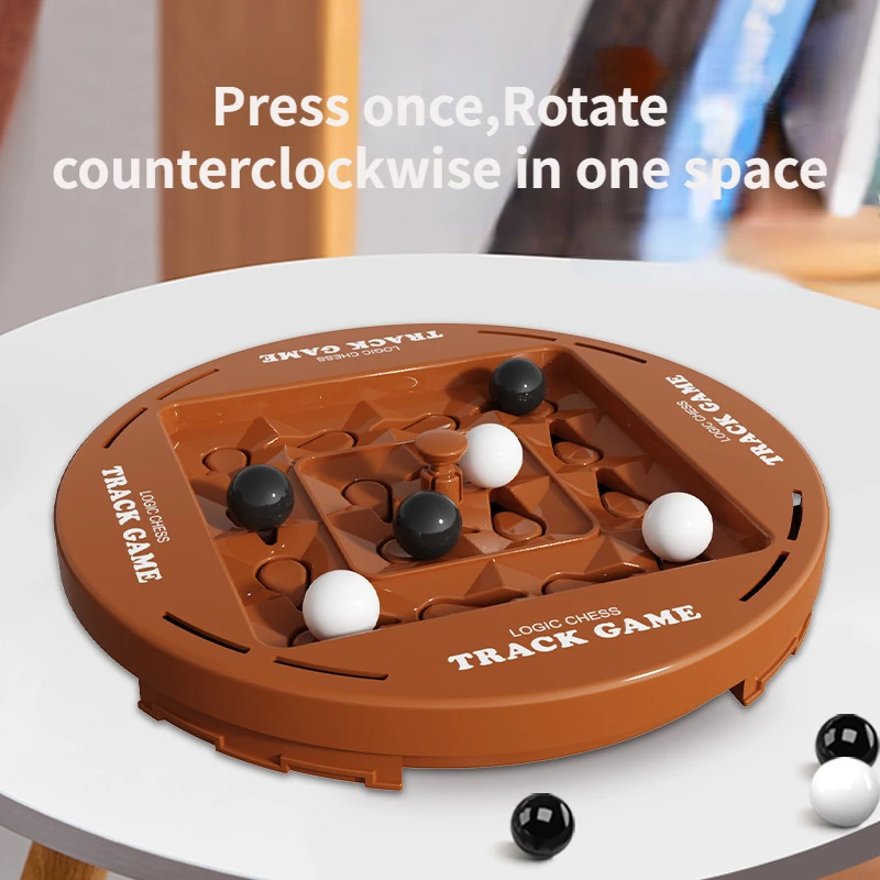 Orbital Track Logic Chess Board Game Educational Strategy Orbit Logic 2 Player Fast Strategy Game Track Logic Board Family Games
