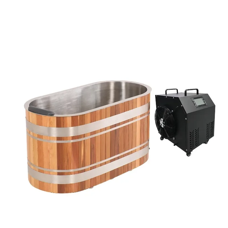 【2026】Modern 1-2 Person Ice Bath Tub with Industrial Design for Garden & Swimming for Bathroom Use