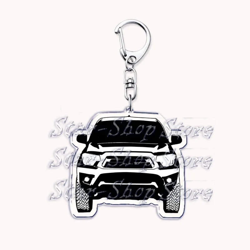 Popular Japanese Off Road Truck Car Keychains Keyring for Accessories Bag Jewelry Fans Friends Gifts