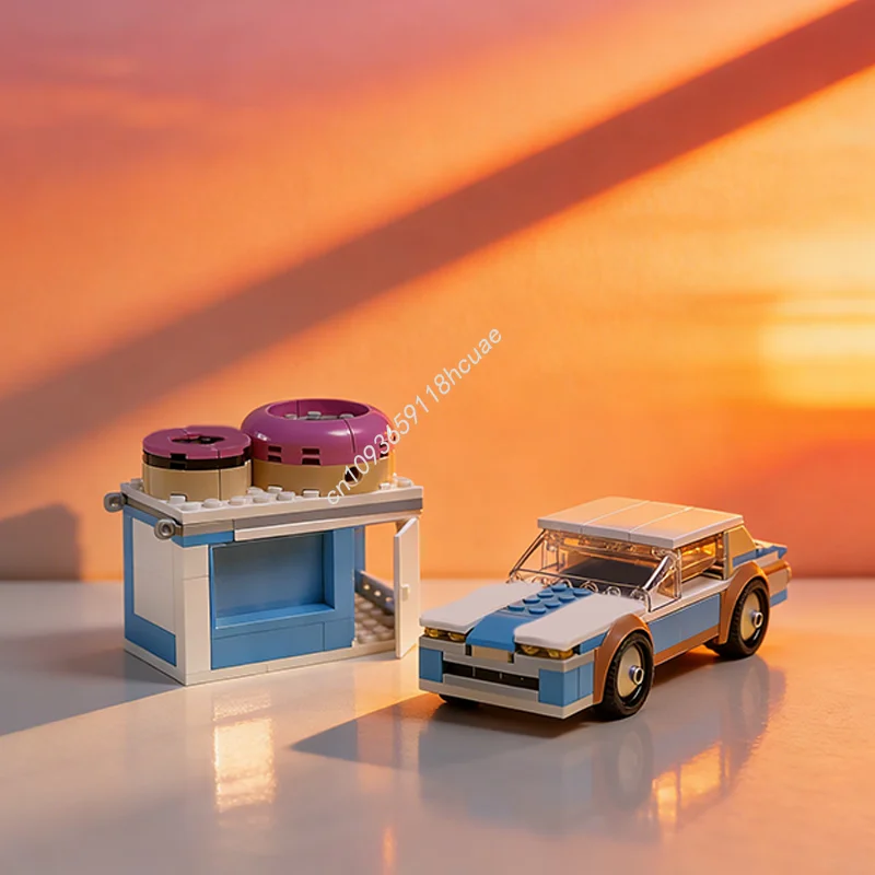 

170pcs MOC City Classic Coupe Model Building Blocks Construction Assemble Christmas Gifts DIY Creative Toys Brick Idea Education