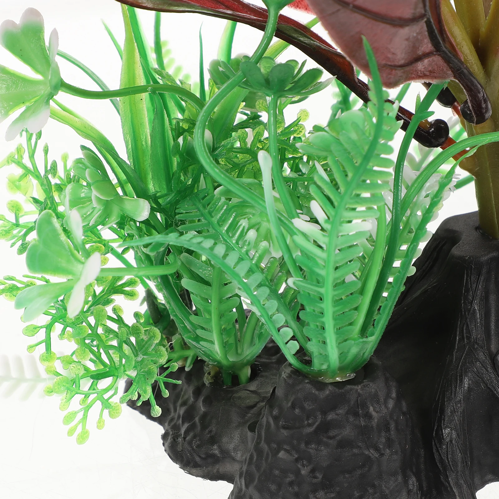 

Wear-Resistant Fake Plant Replaceable Faux Aquarium Decor Delicate Lifelike Fish Tank Plants Safe Artificial Green Aquatic