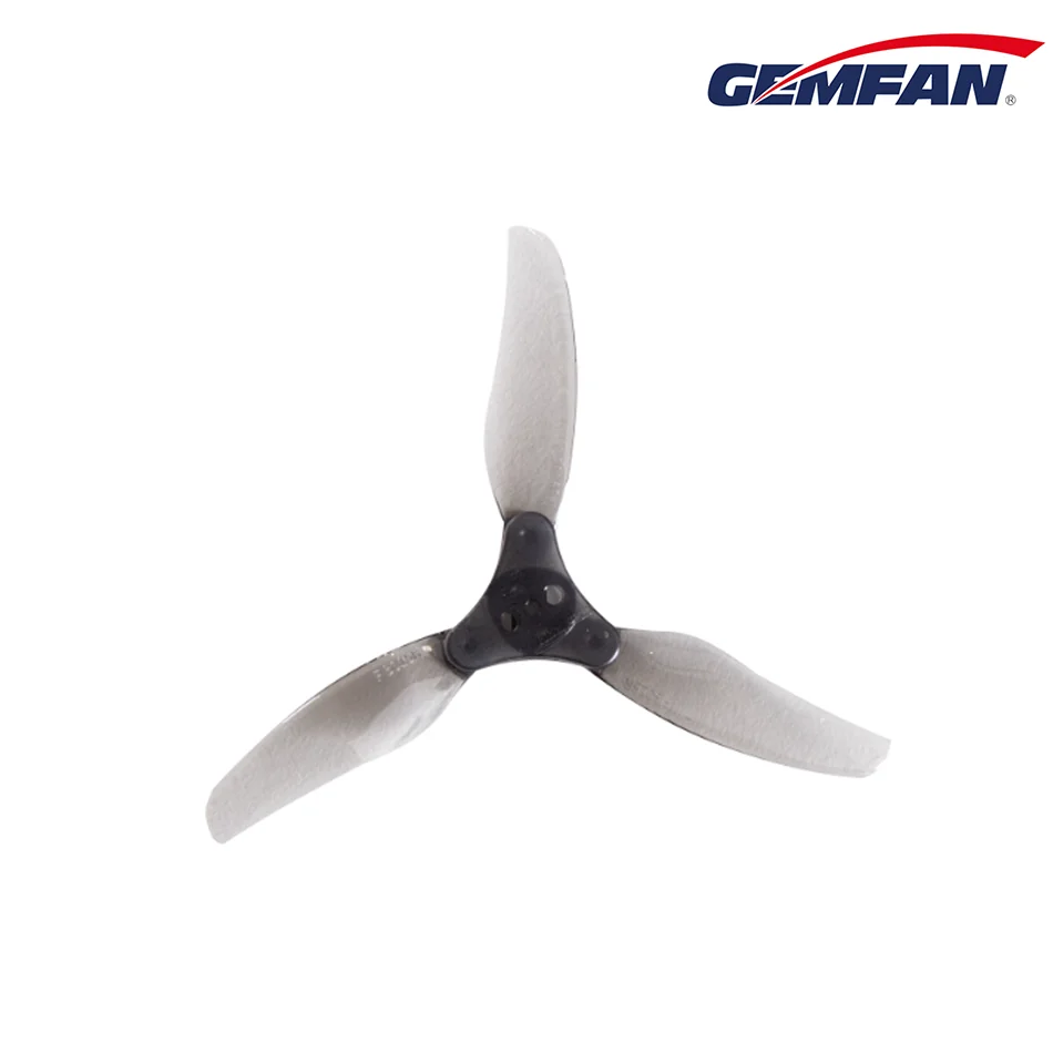 2 pary Gemfan F3015 3-łopatowych, składanych śmigieł 3-calowych typu floppy - do wielowirnikowych dronów FPV RC Racing/Cinewhoop z kanałami wentylacyjnymi