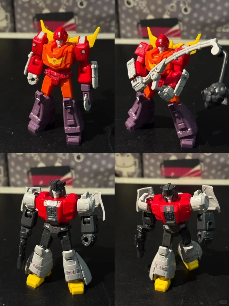 오리지널 블로키즈 트랜스포머 갤럭시 V8 블라인드 박스 미스터리 박스 옵티머스 프라임 액션 피규어 모델 데스크탑 수집 조립 장난감 선물