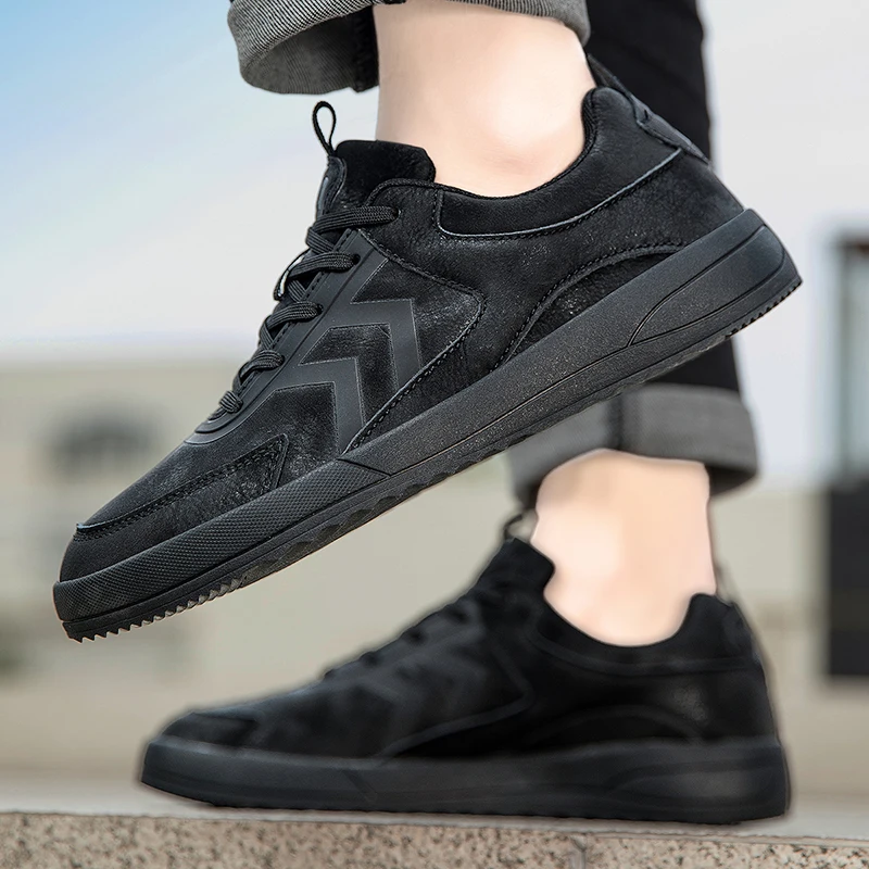 New 2025 Men\'s Wide Warm Fur Walking Sneakers for Winter Hiking Athletics Large Size Barefoot Casual Outdoor Shoes