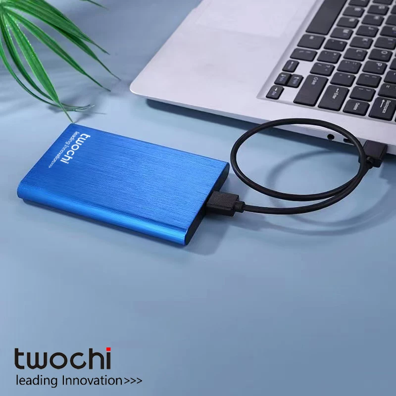 TWOCHI''2TB 1TB Super External Hard Drive Disk USB3.0 HDD Storage For PC, Mac,Tablet, Xbox, PS4,TV :Add Logo For Free Design
