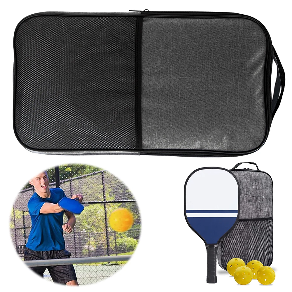 

Pickleball Racket Holder Waterproof Pickleball Paddle Case Pickleball Paddle Carry Case for Men Women