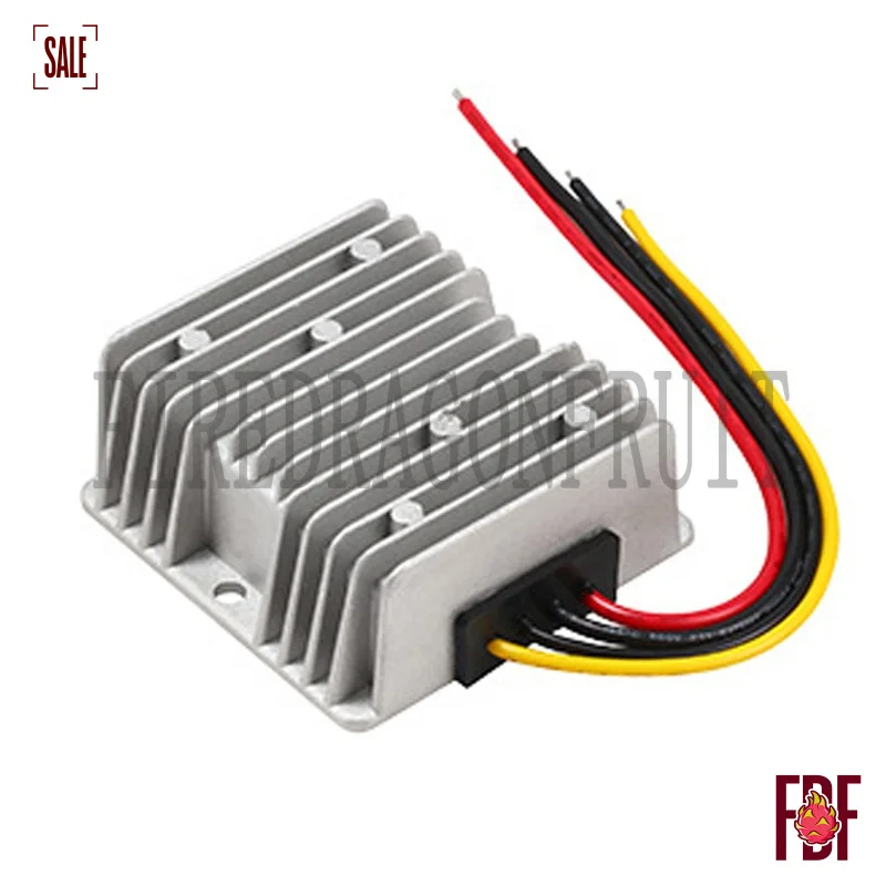 

24V to 12V 15A Converter Waterproof Power Supply LED Strip CarAudio RV Marine Boat Truck Regulator