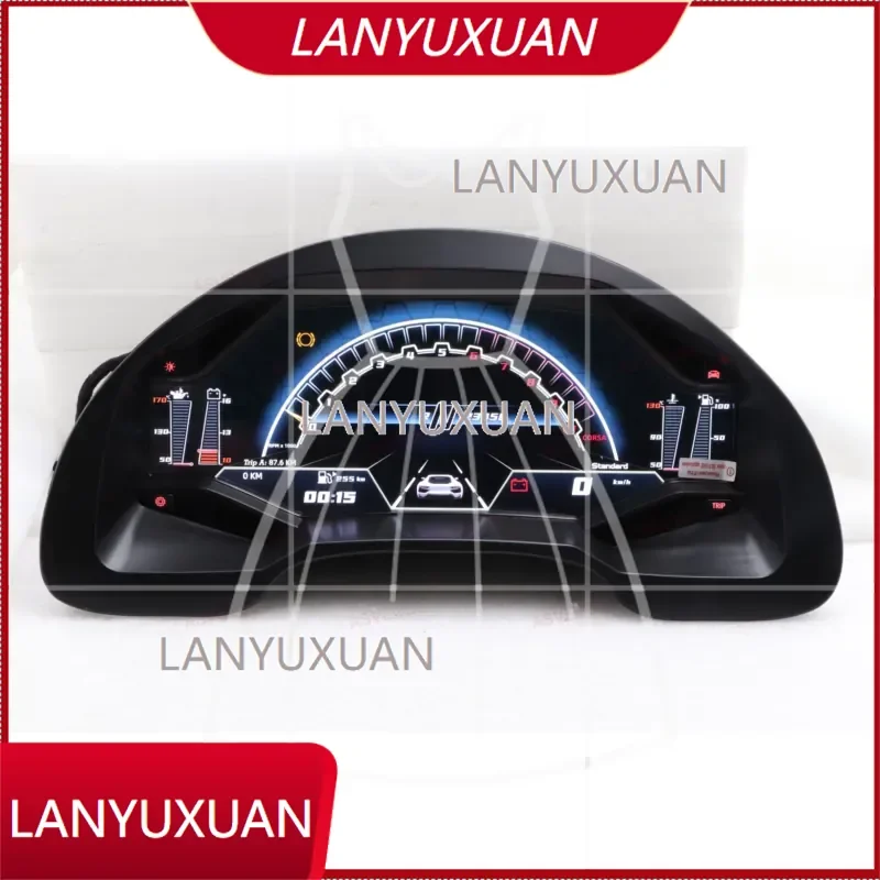 12.3 Inch Digital LCD Instrument Cluster Panel for Gallardo 2004-2015 LCD Dashboard Display