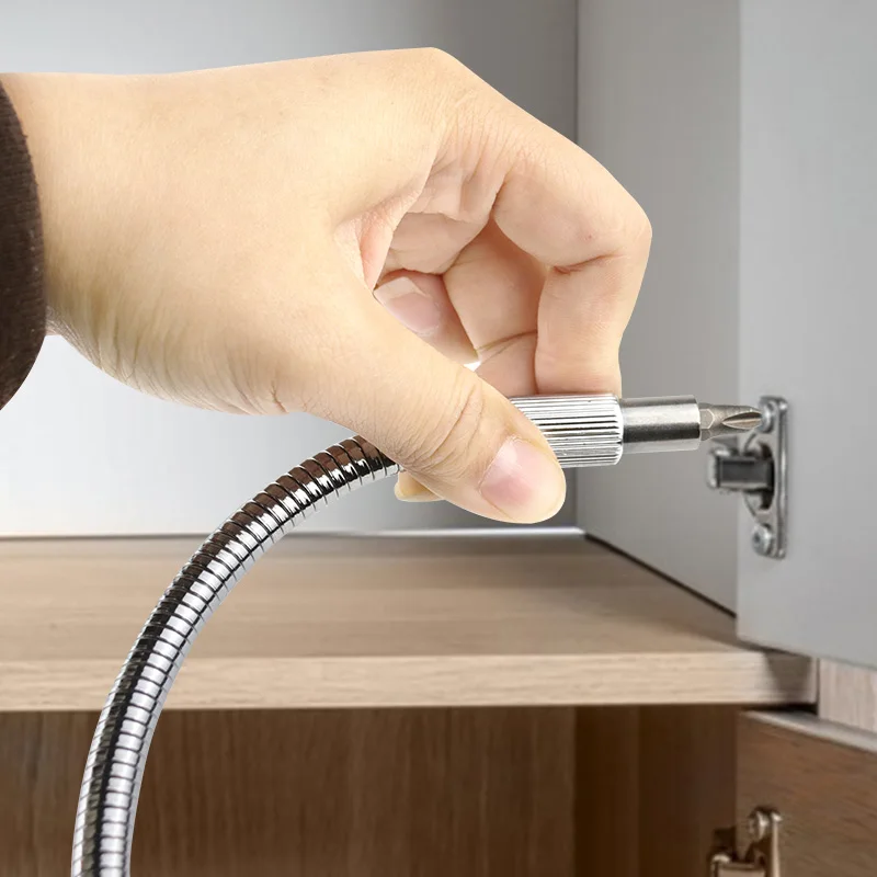 300mm/200mm elastyczny wałek metalowe wiertło uchwyt na końcówki wkręcające łączenia wielu przedłużenie uchwytu sześciokątnego węża