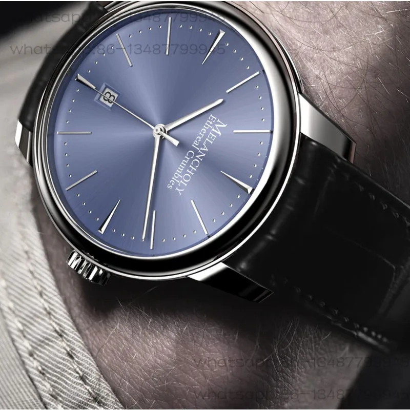 Ww- Limited Simple Genuine Ultra-thin Automatic Mechanical Watch Business Leisure Waterproof Men's Watch