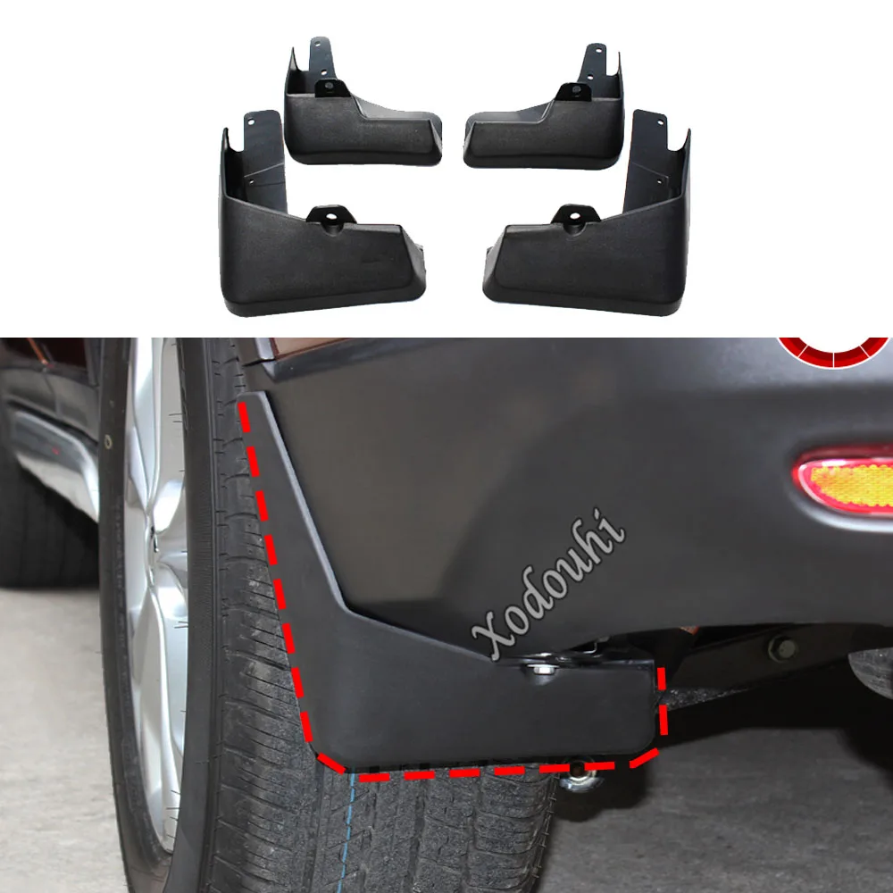 

Plastic Fender Soft Mudguard Flap Splash Mud Guard Frame Stick For Nissan X-Trail T32/Rogue 2014 2015 2016 2017 2018 2019 2020