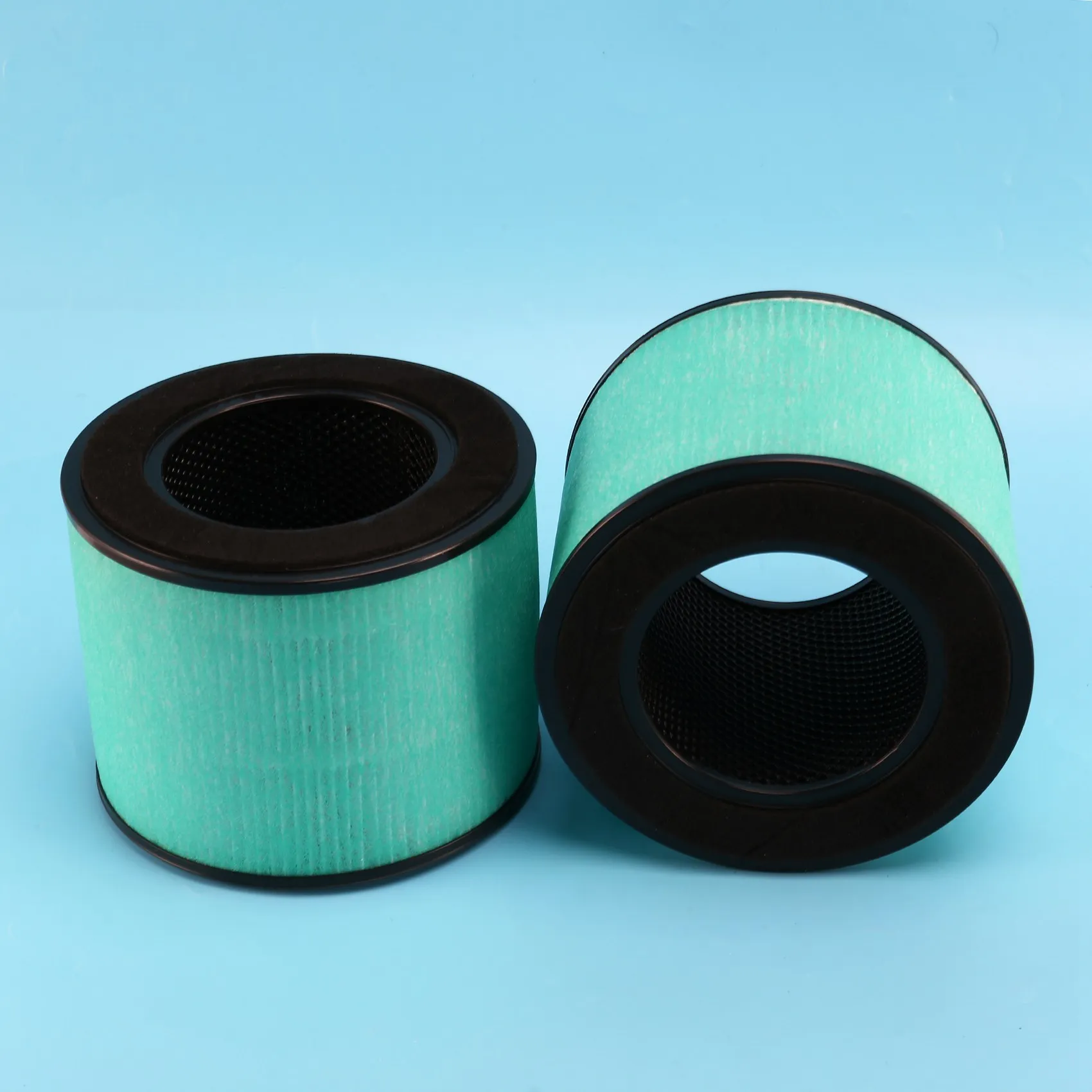 

T98C-2 Pack Replacement HEPA Filter Compatible For PARTU BS-08, 3 In 1 Filtration High Efficient Activated Carbon HEPA Filter