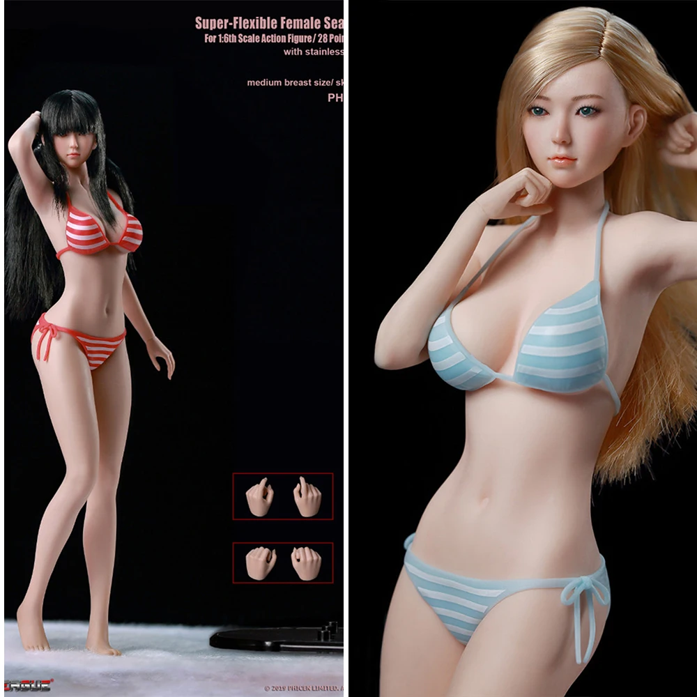 

TBLeague PLLB2020-S34 S34A S35 S36A 1/6 Pale Suntan Skin Medium Breast Female Seamless Body Super Flexible Girl Action Figure Mo