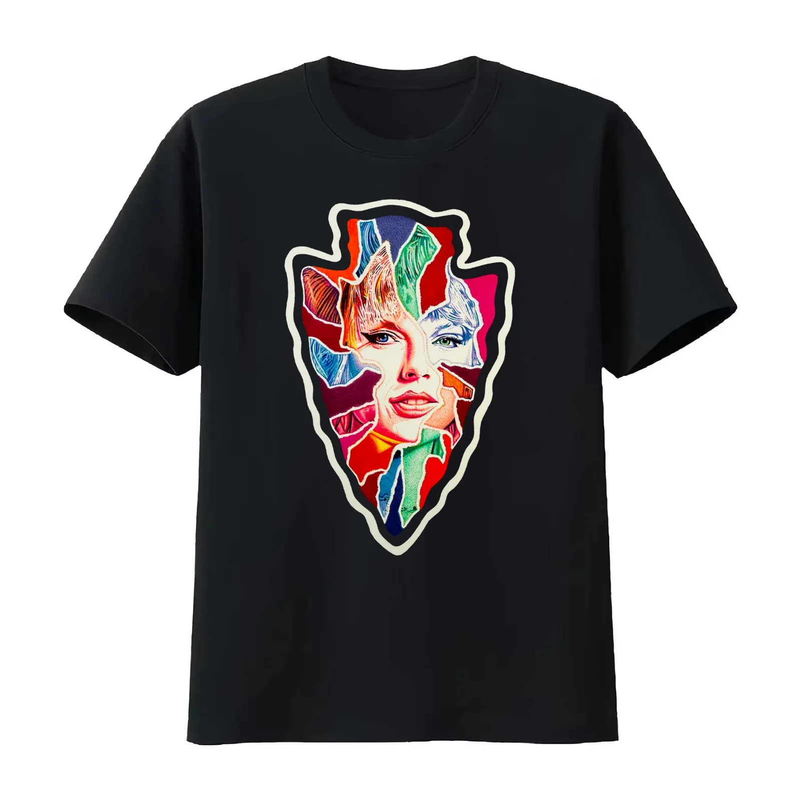 Swift Arrow T-Shirt Summer Casual Cotton Tee Oversized Streetwear Tops Vintage Graphic Print Loose Fit Short Sleeve