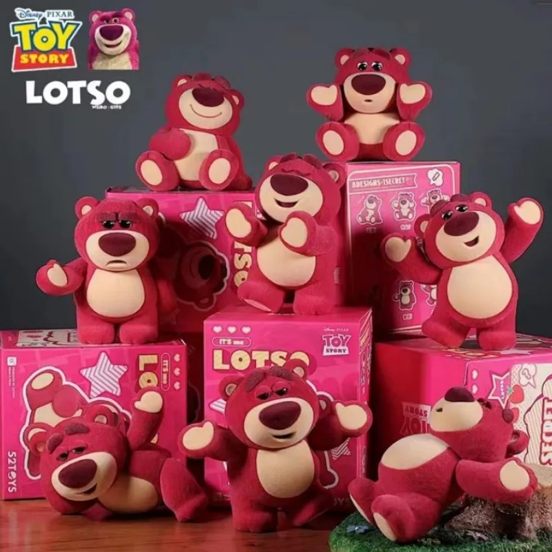 

Оригинальная история игрушек Диснея, серия Lotso It's Me, фигурка из флока, подарок на день рождения с сюрпризом, статуя из мультфильма Gk, подарок на день рождения