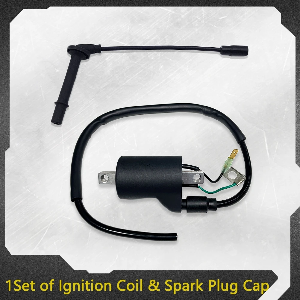 

Motorcycle Ignition Coil Spark Plug Cap High-Voltage Wire Resistor Connector Set For KTM Husqvarna GasGas 2019-2023 SXF XC FC FE