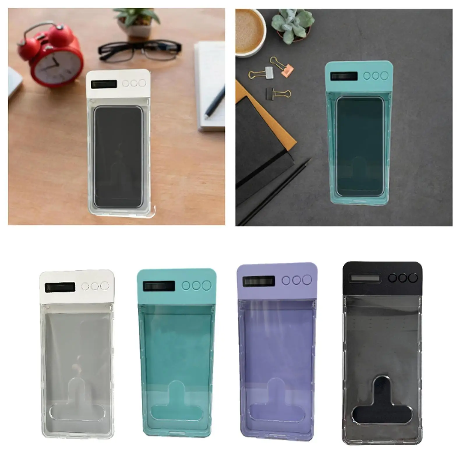 

Phone Lock Box Electronic Locking Container for Students Adults Children