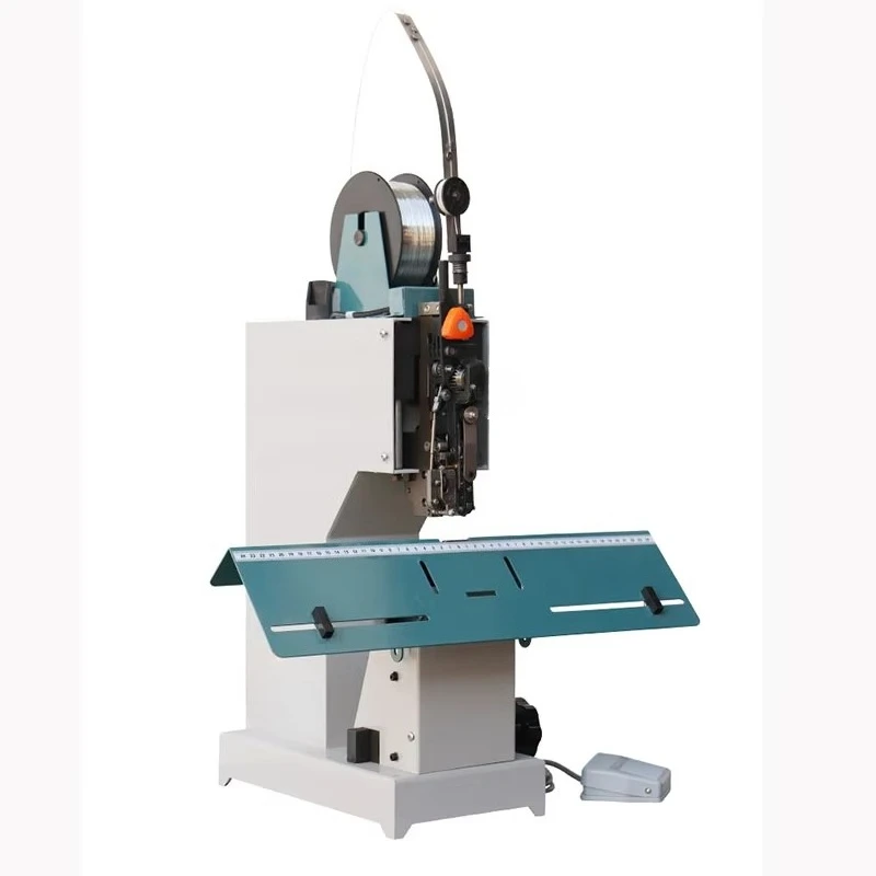 Desktop Single Head Book Wire Stitching Machine for Office And School Binding Projects