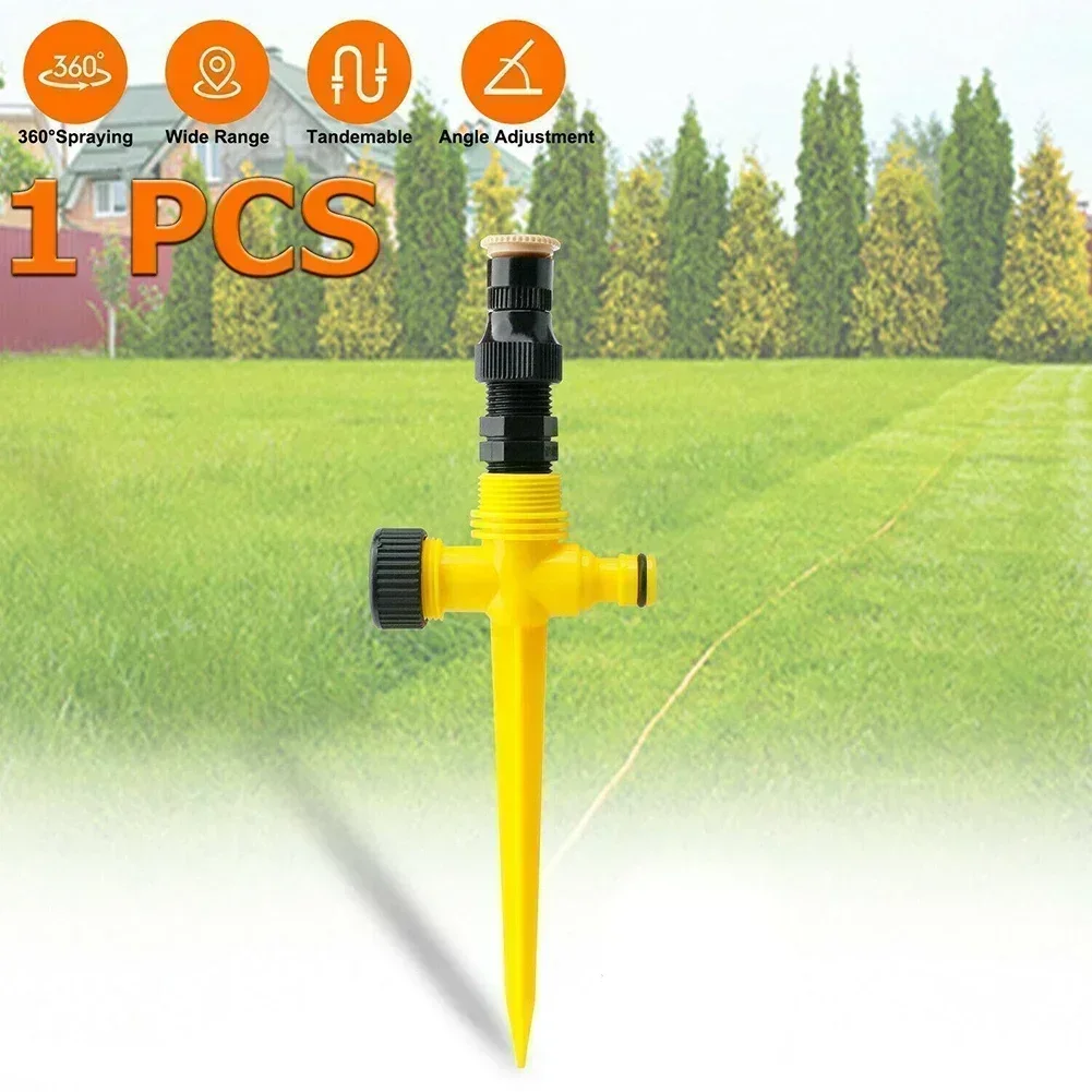 1/2/4pcs° Rotating Sprinkler Garden Lawn Auto Irrigation System Agriculture Watering Nozzle Rotary Jet