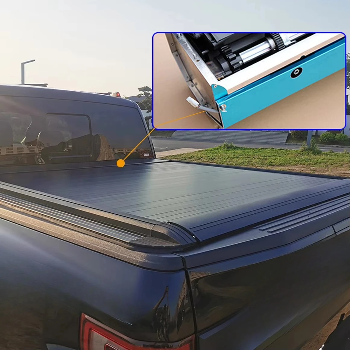 

For Best Quality Aluminum Retractable Electric Roller Lid Trunk Cover T60 T70 T90
