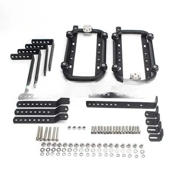 2pcs Aluminum Side Panniers Box Motorcycle Saddle Hard Luggage Saddlebag Rear Trunk for Suzuki  Aprilia