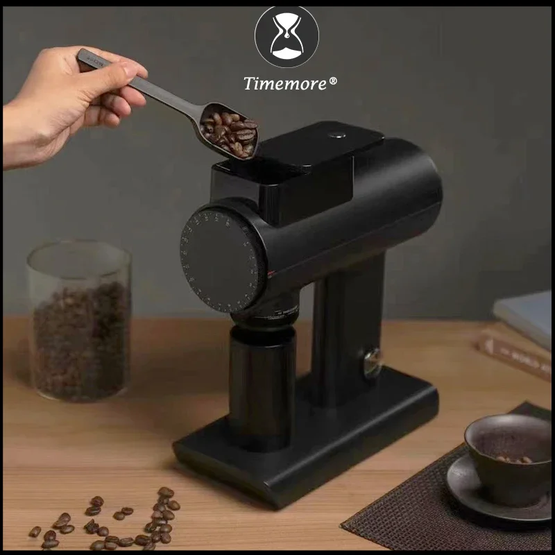 Timemore 078, Fully Automatic Household Speed Regulation Concentrated Electric Coffee Grinder 220V Espresso Grinder