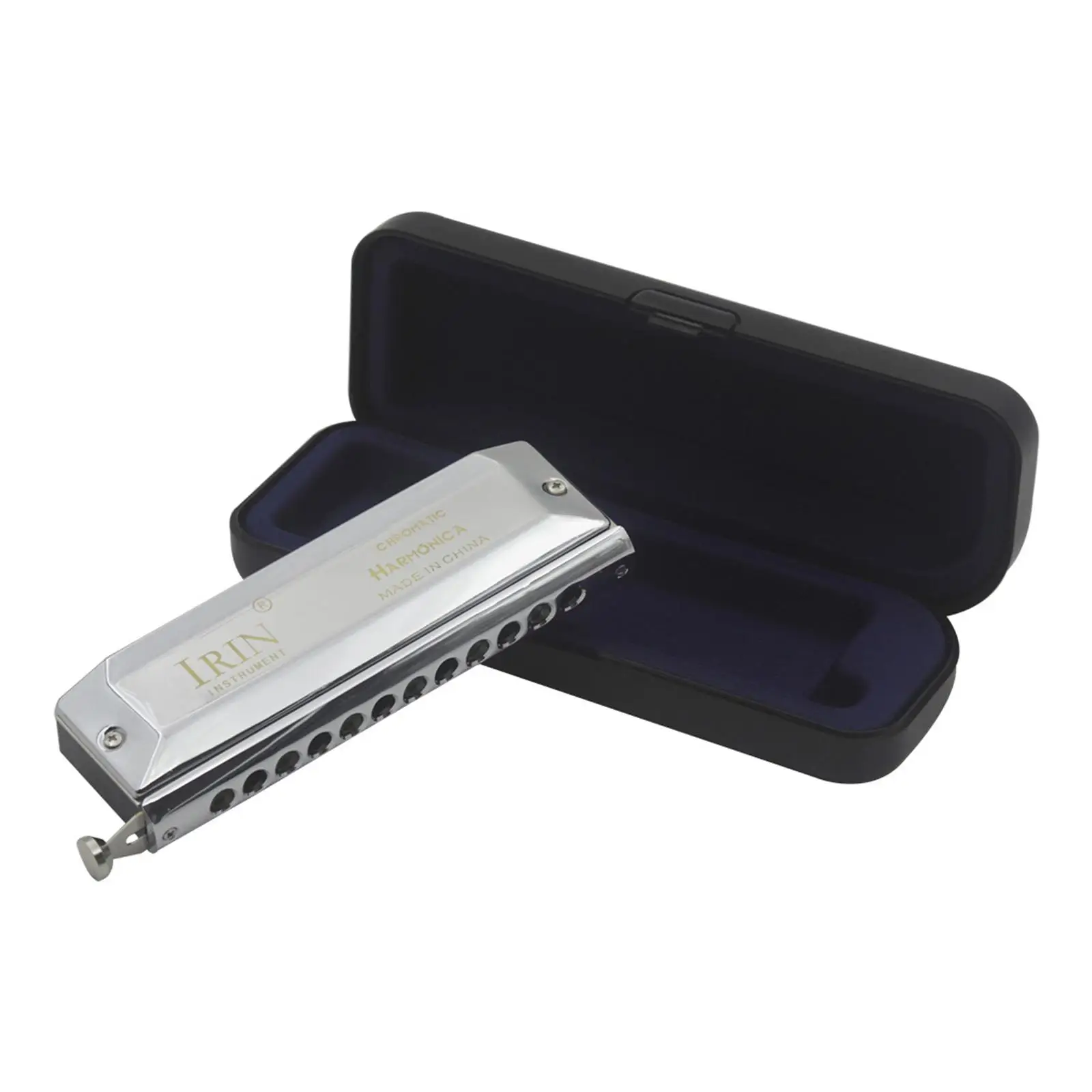 Musical Instrument Chromatic Harmonica with 12 Holes and 48 Tones