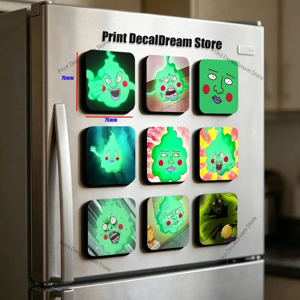 D-Dimple Psycho 100 Magnetic Refrigerator Magnets Cute and Creative Refrigerator Magnets Souvenirs and Gifts