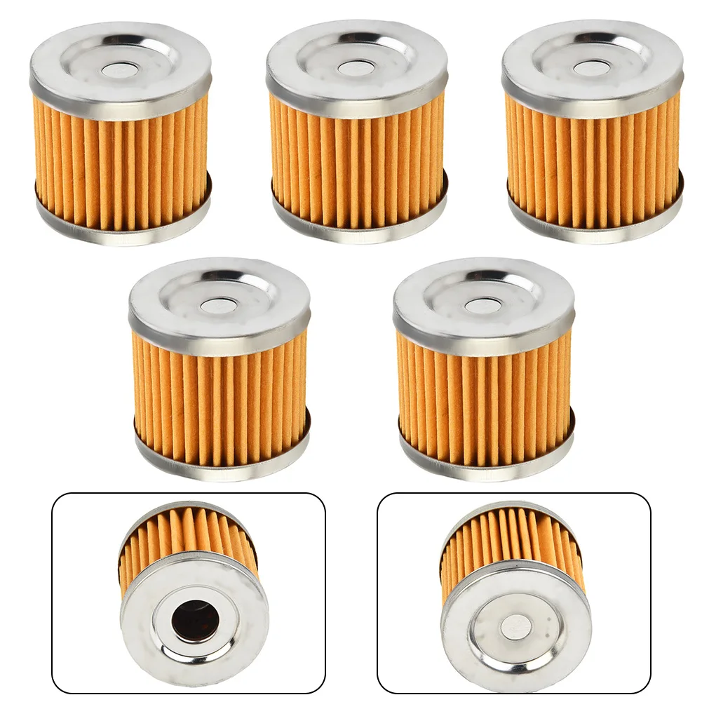 5PCS Motorcycle Engine Oil Filter For HJ125K GN125 EN125 GS125 HJ GN EN 125 125cc Aftermarket Spare Parts Motorcycle Accessories