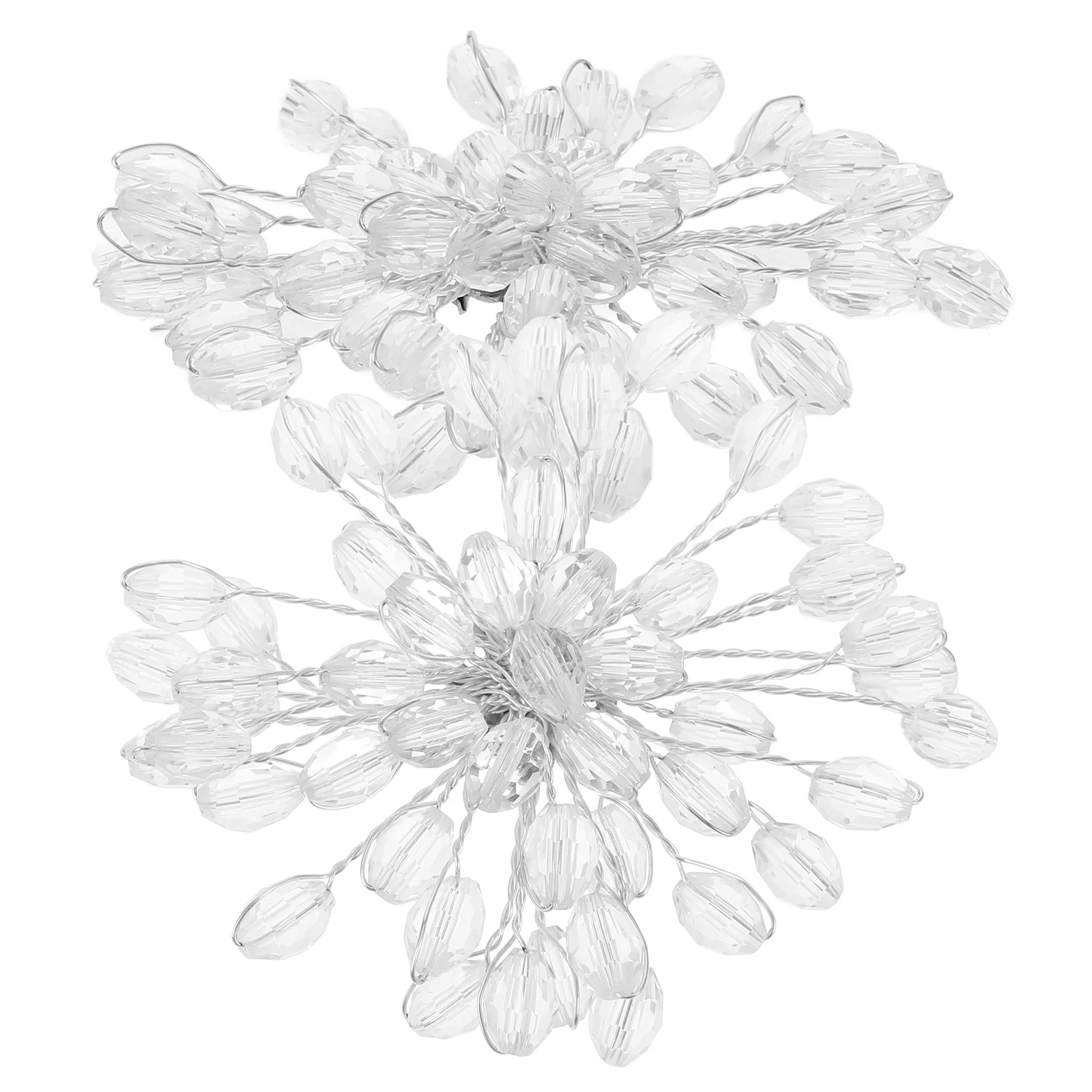 

Crystal Flower Shoe Clips Elegant Decorative Accessories for Wedding Event Shoes Fashionable Bride Buckle Charm