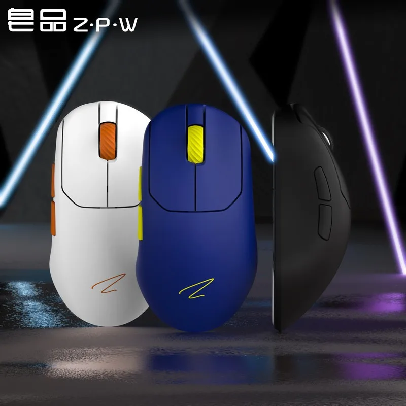ZAOPIN ZPW Wireless Gaming Mouse 8000Hz Polling Rate PAW3395 Tri-mode Bluetooth 2.4G Ultra-lightweight Esports Mice Gamer