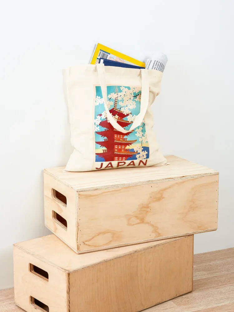 Japan Travel Tote Bag personalized tote shopper bags for women Gift bag tote bag