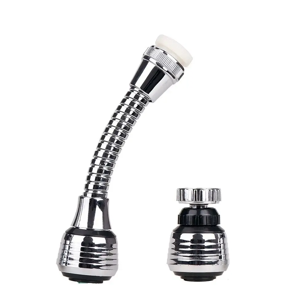 1Set Booster Nozzle Extender 360 Degree Faucet Anti Splash Head Water Saver Rotating Bubbler Bathroom Kitchen Tools Dual Mode