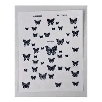 1 ks Láska kříž žába třešeň motýl kouzelný klobouk čarodějnice samolepka na nehty DIY umění design nehtů obtisk Dticker 12 nejlepší prodej Samolepka na nehty s motivem Harryho Pottera - №8