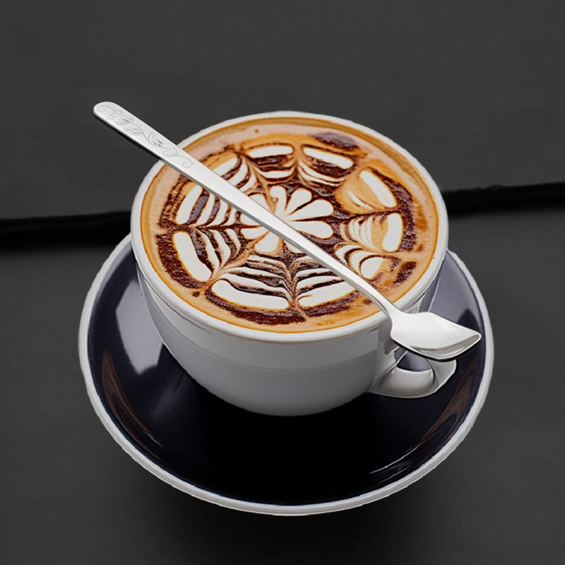 99.9% Pure Silver Spoon - Edible Grade Household Coffee Mixing Tableware for Cooking And Footware