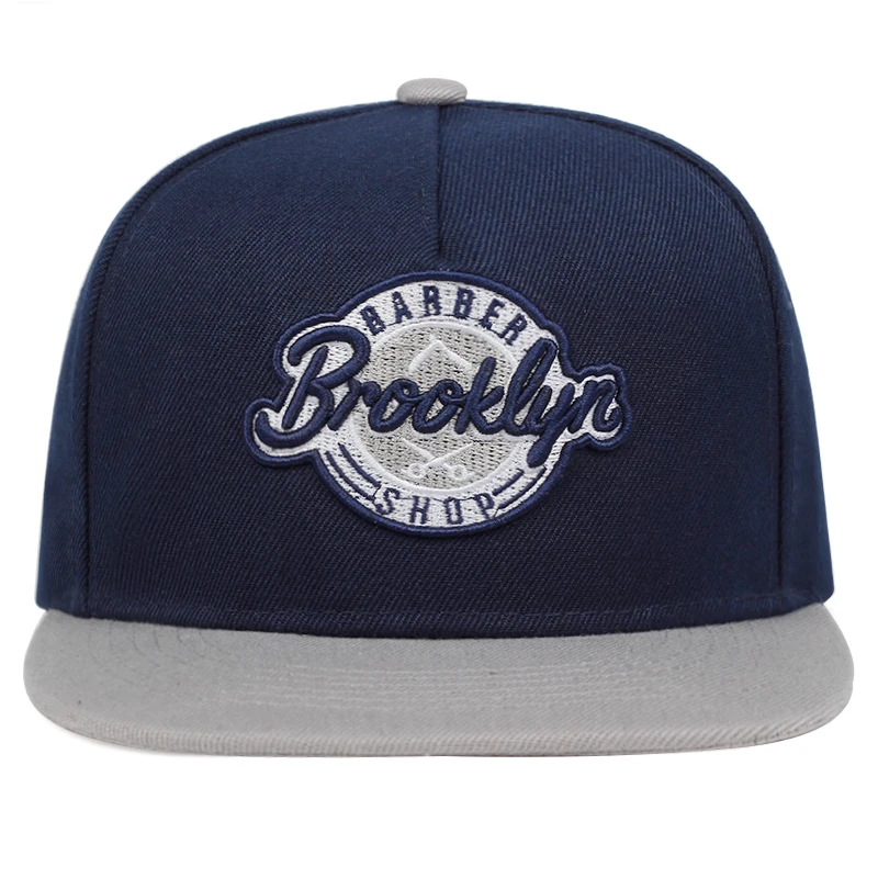 Brooklyn bestickte Baseballkappe, Frühling, Sommer, modische Snapback-Kappen, verstellbarer Herren-Baumwoll-Wildhut, Hip-Hop-Tide-Hut – Detail 3
