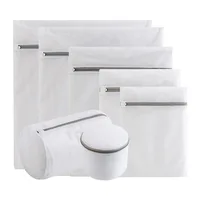 4-Pack Fine Mesh Laundry Bags for Home Washing Machines, Specifically Designed for Storing Clothes, with Fine Mesh for Gentle Water Flow and Strong Protection, Suitable for Delicate Garments, Breathable and Anti-Snagging, Specifically for Underwear, Sweaters, and Silk - Image 6