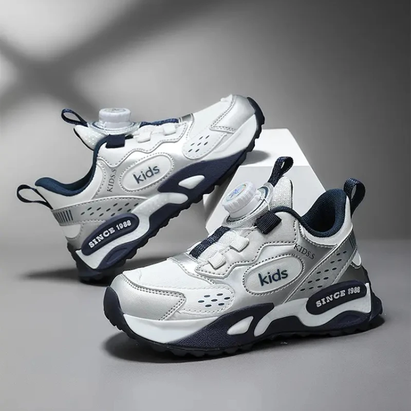 

Autumn Children Shoes Boys Origin Shoes 2025 Fashion Cute Breathable Luxury Kids School Sports Tennis Boys Sneaker