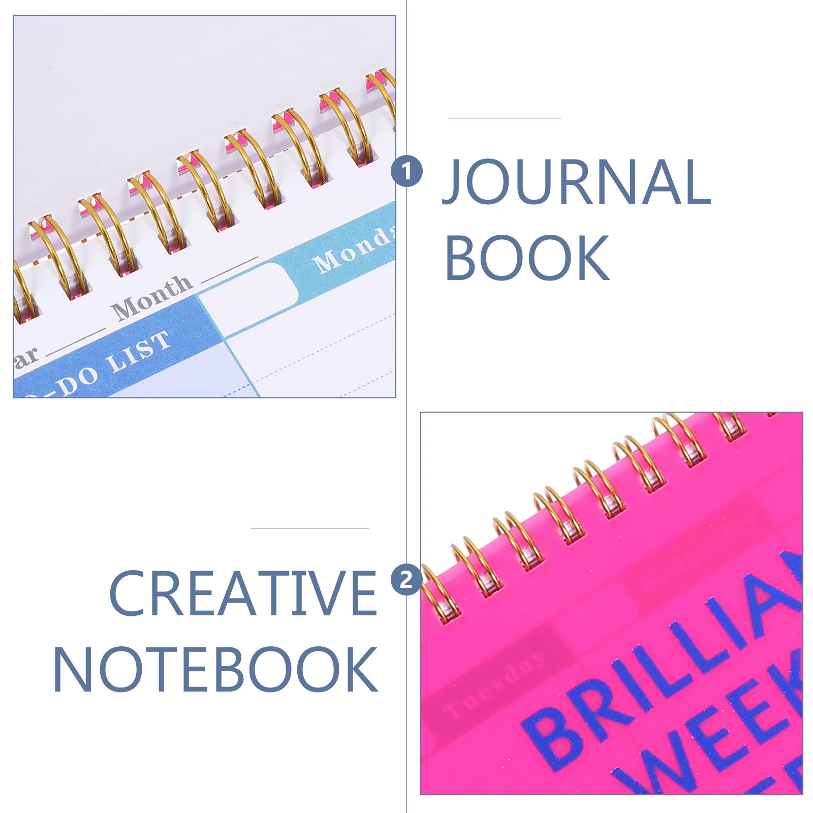 Weekly Planner Habit Tracker Calendar Tracking Device Blue Daily Hourly Schedule