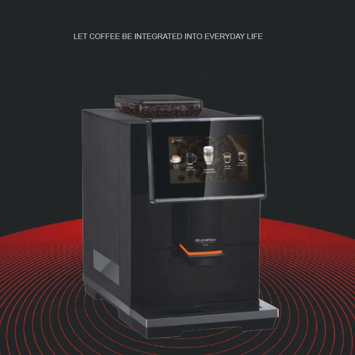 Dr.Coffee C11(L) New Arrival CE Certified Touch Screen Fully Automatic Espresso Coffee Machine