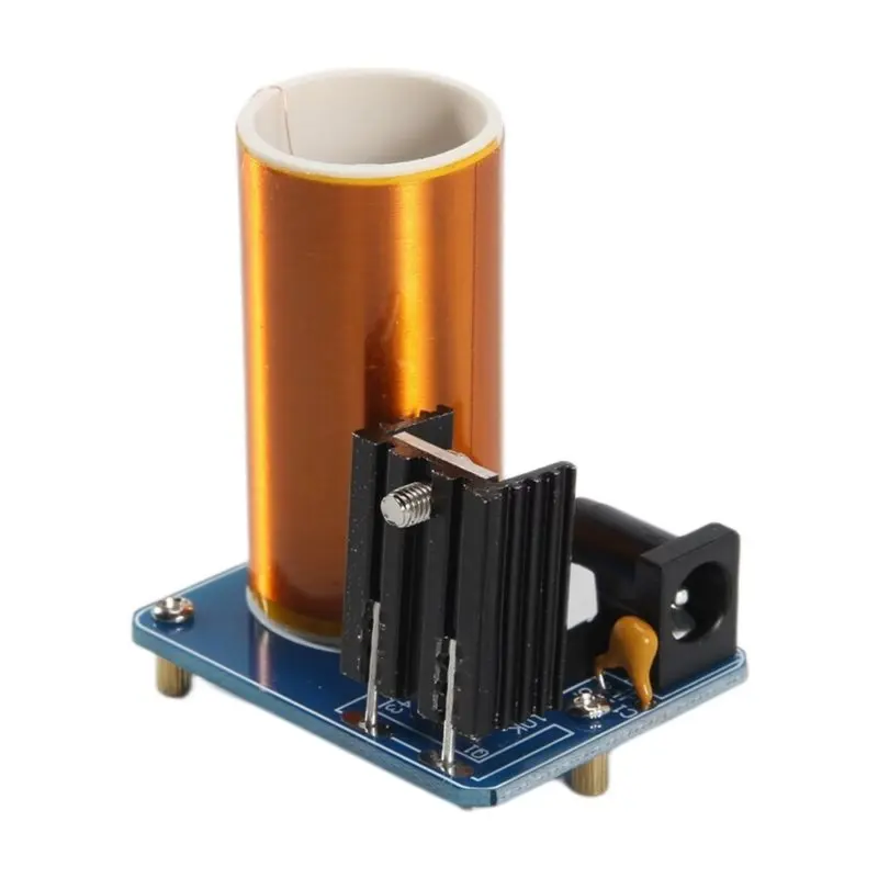 AT82-BD243 Mini For Tesla Coil Kit Empty Lights Technology DIY Electronics BD243C DIY Mini For Tesla Coil Module, DIY Kit Easy T