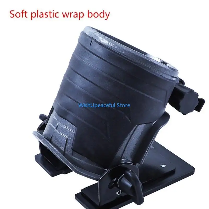 Base router trimmer da 34ya Base router trimmer da 65 mm -30 ° -45 ° Base inclinazione multipla