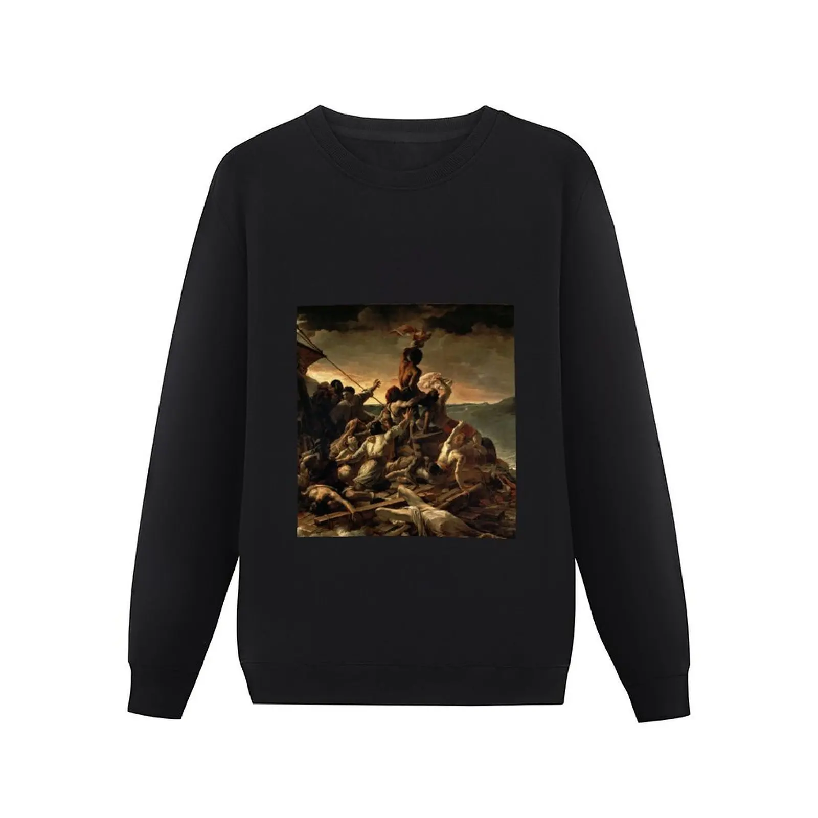 The Raft Of The Medusa by Géricault Pullover Hoodie fashion men new hoodies and sweatshirts