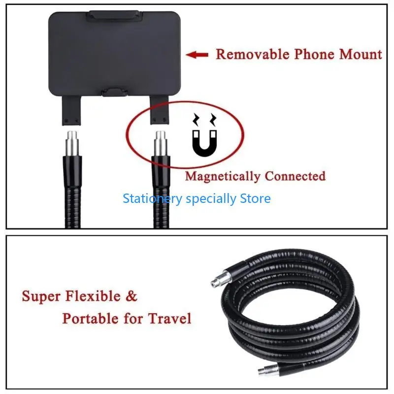 

P0RB Lazily Neck Mobile Phonse Dellower Grip Grip Long Holder для повышения комфорта стабильности