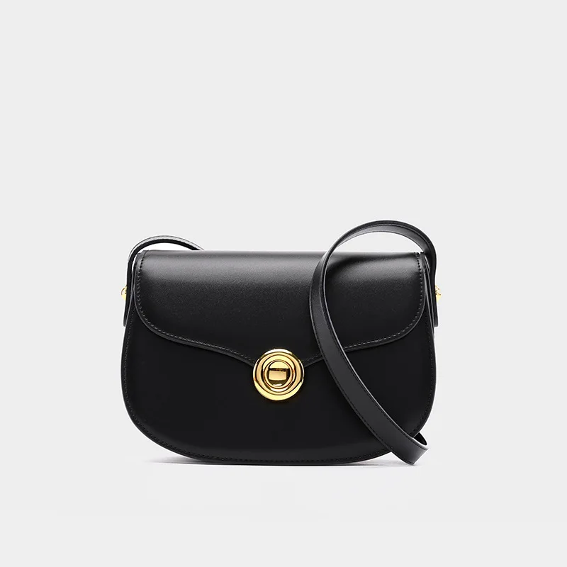 

Underarm Cowhide Genuine Leather Handbags Women Vintage Shoulder Bag Female Luxury Bags Womens High Quality 2025