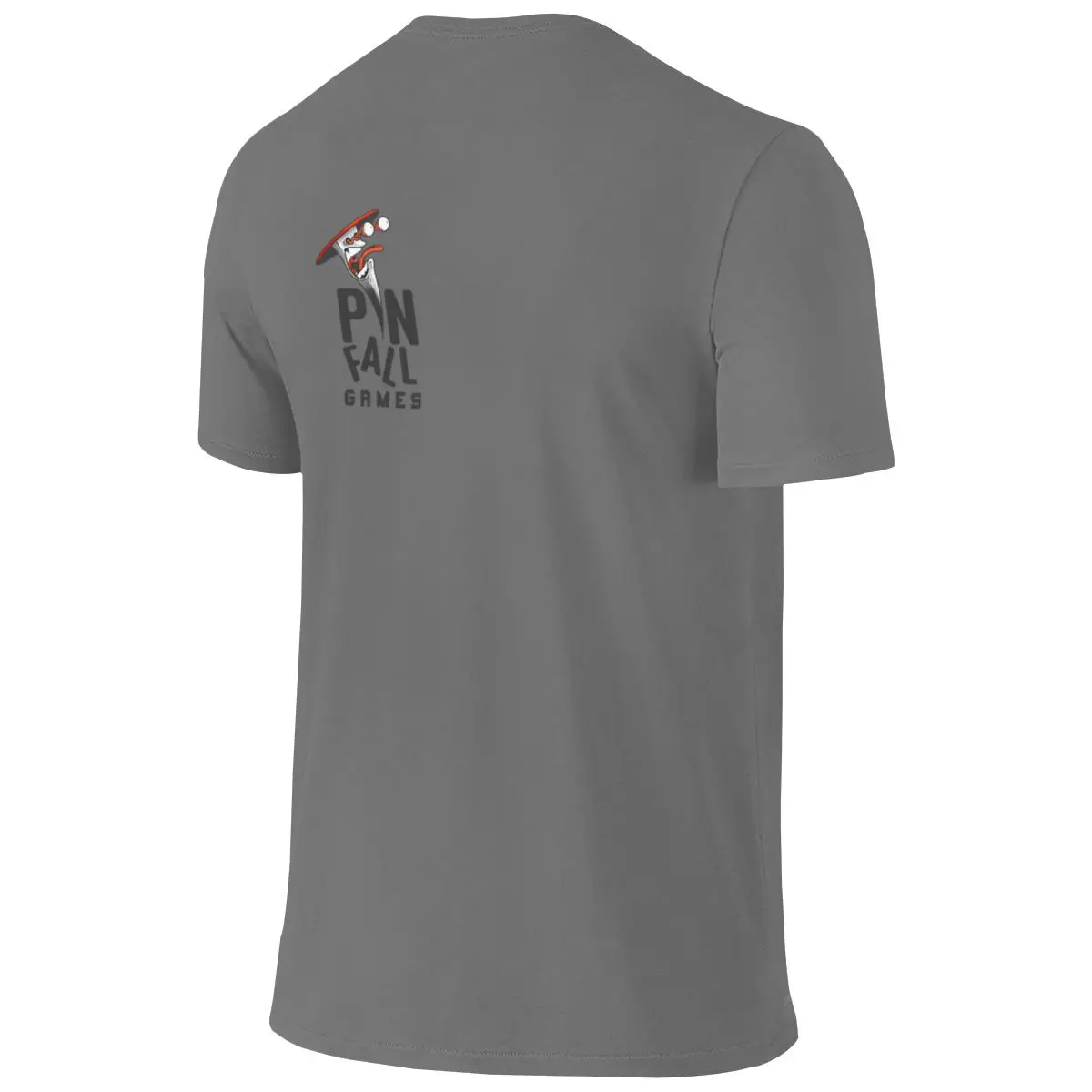 Pinfall Games Logo Not Pilling Reversible T-shirt Niche Sweet Cool Reinforced Collar Cotton Tee