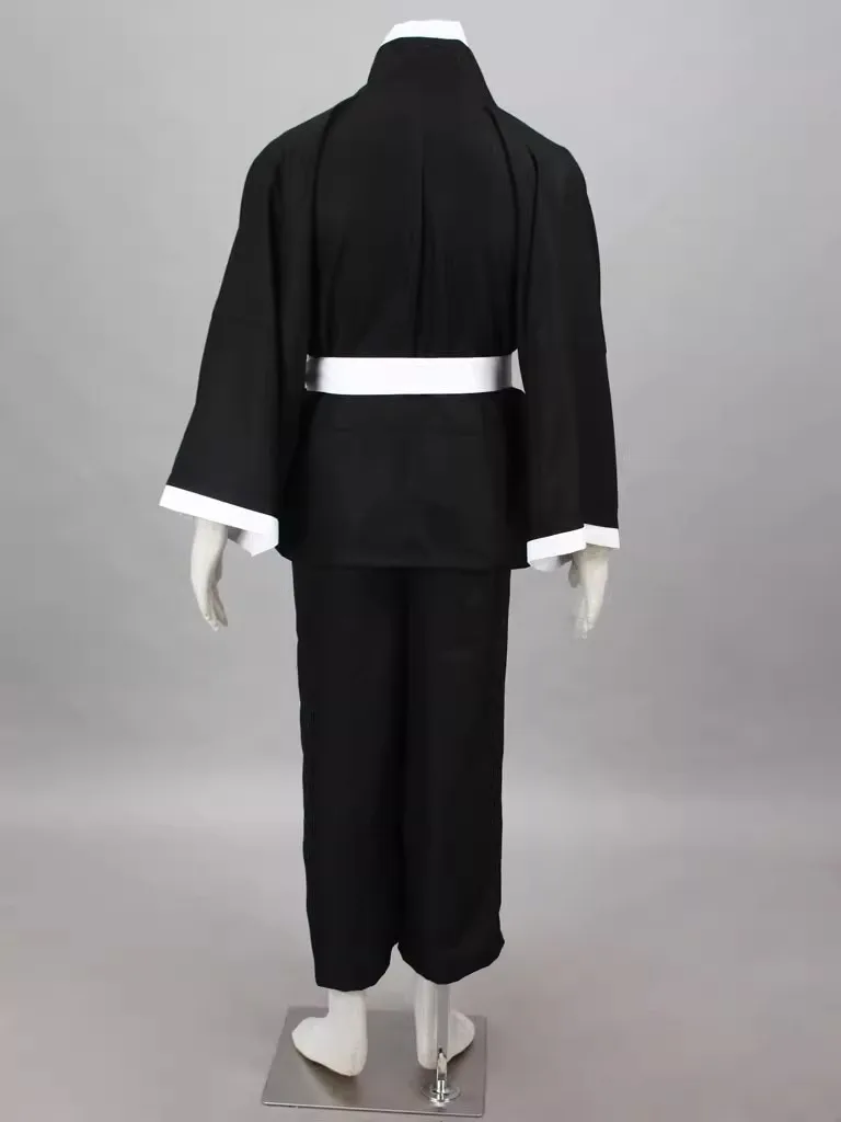 Aizen Sousuke Cosplay Traje Com Peruca, Alvejante, Guerra De Sangue De Mil Anos, Gotei 13, Team 5, Captain Robe, Roupas Kimono, Personalizar